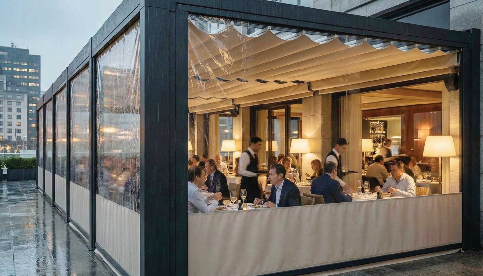 El tejido Sauleda Masacril aporta una sensaci�n c�lida que ayuda a crear ambientes acogedores