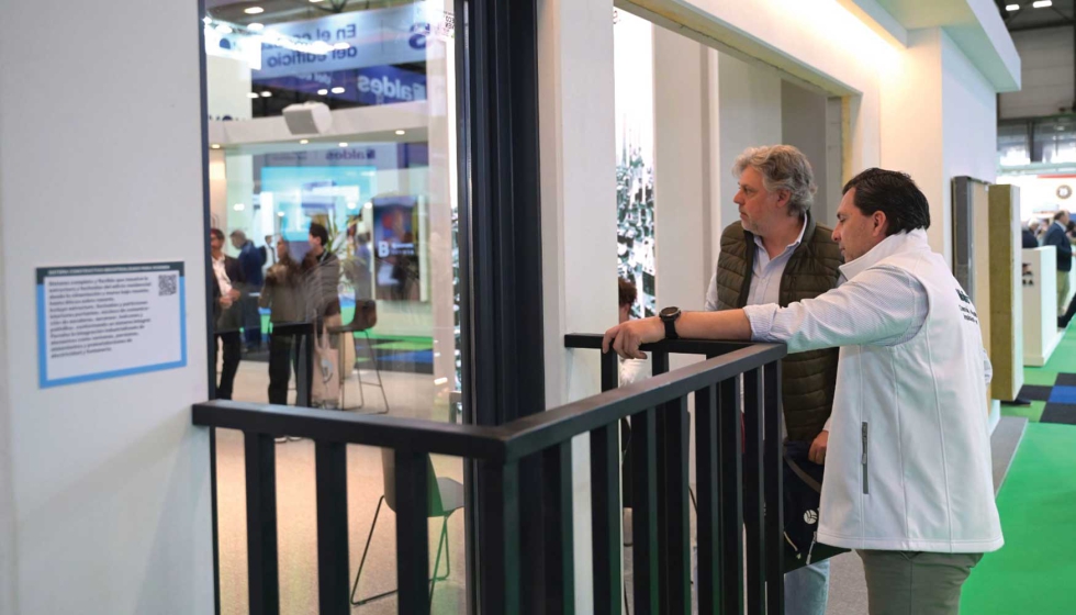 Imagen de un balc�n industrializado en el marco de Rebuild 2026