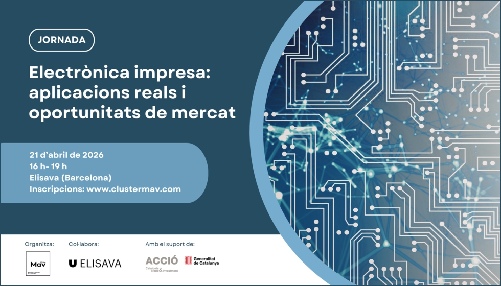 Durante el 21 de abril se realizara una jornada organizada por el Cl�ster MAV sobre la electr�nica impresa