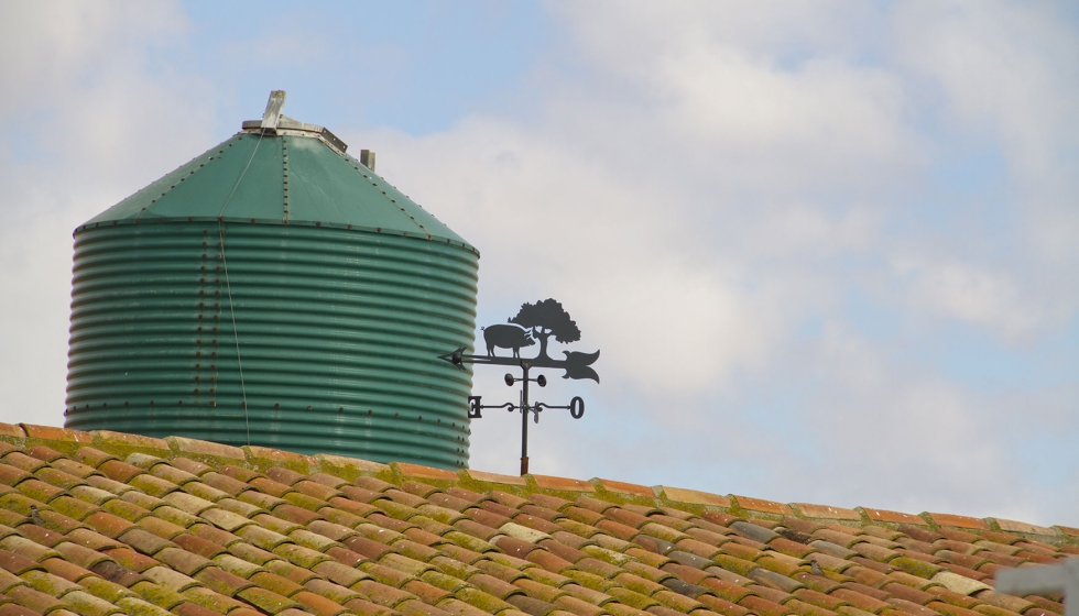 Exterior de una granja