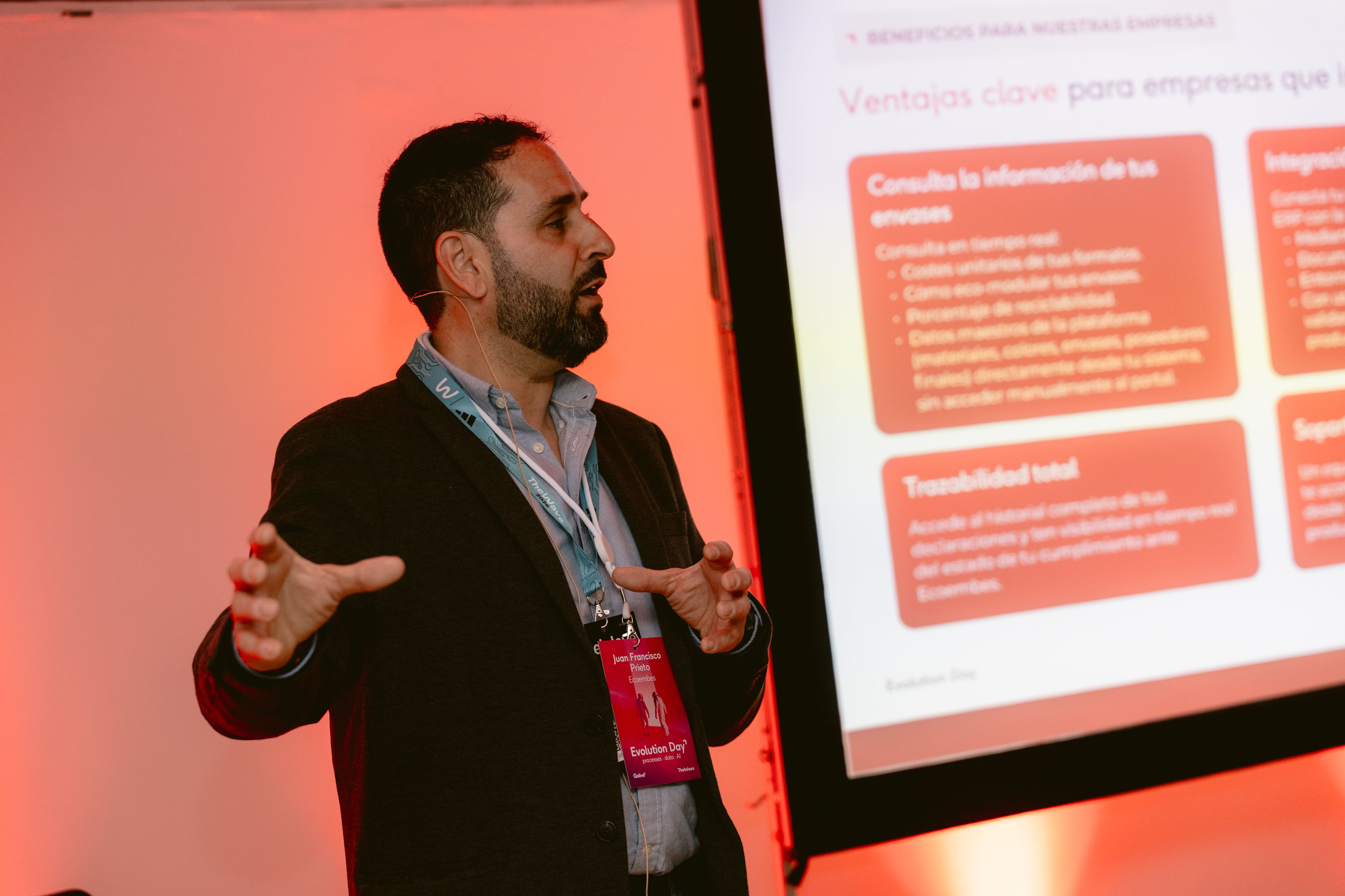 El Product Owner de Ecoembes, Juan Francisco Prieto...