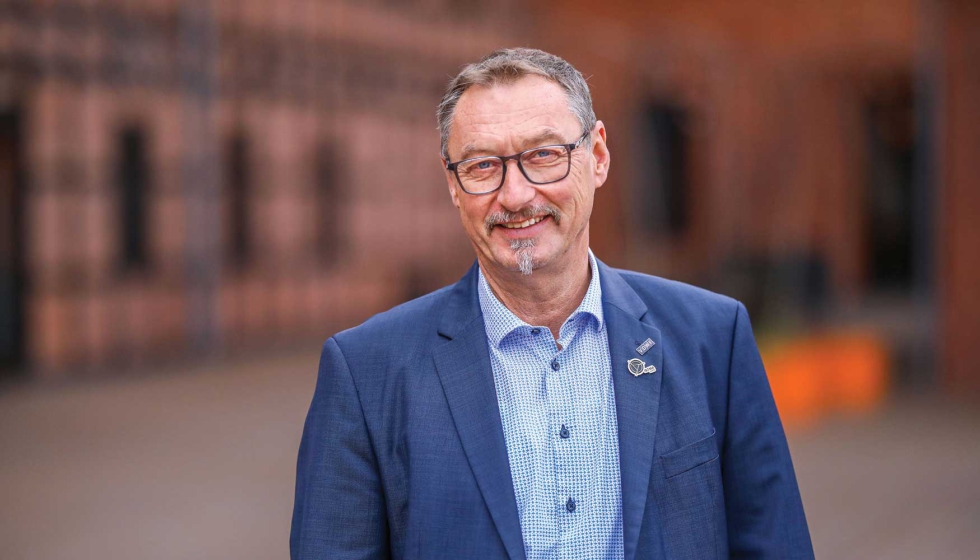 Stephan Berz, presidente de ISTMA Europe. Foto: Messe Stuttgart