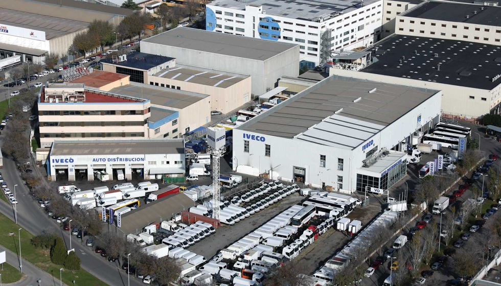 Instalaciones del concesionario de IVECO en Zona Franca, ahora bajo gesti�n del Grupo Autodistribuci�n