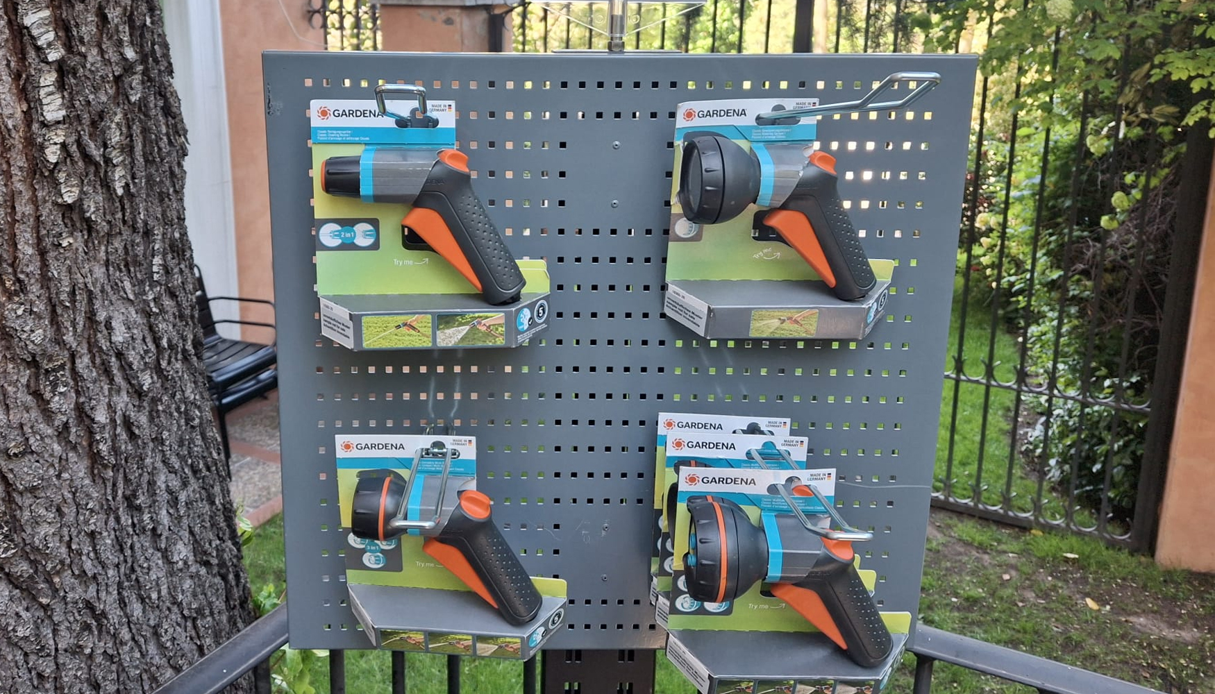 Diferentes modelos de la gama pistolas de riego Classic