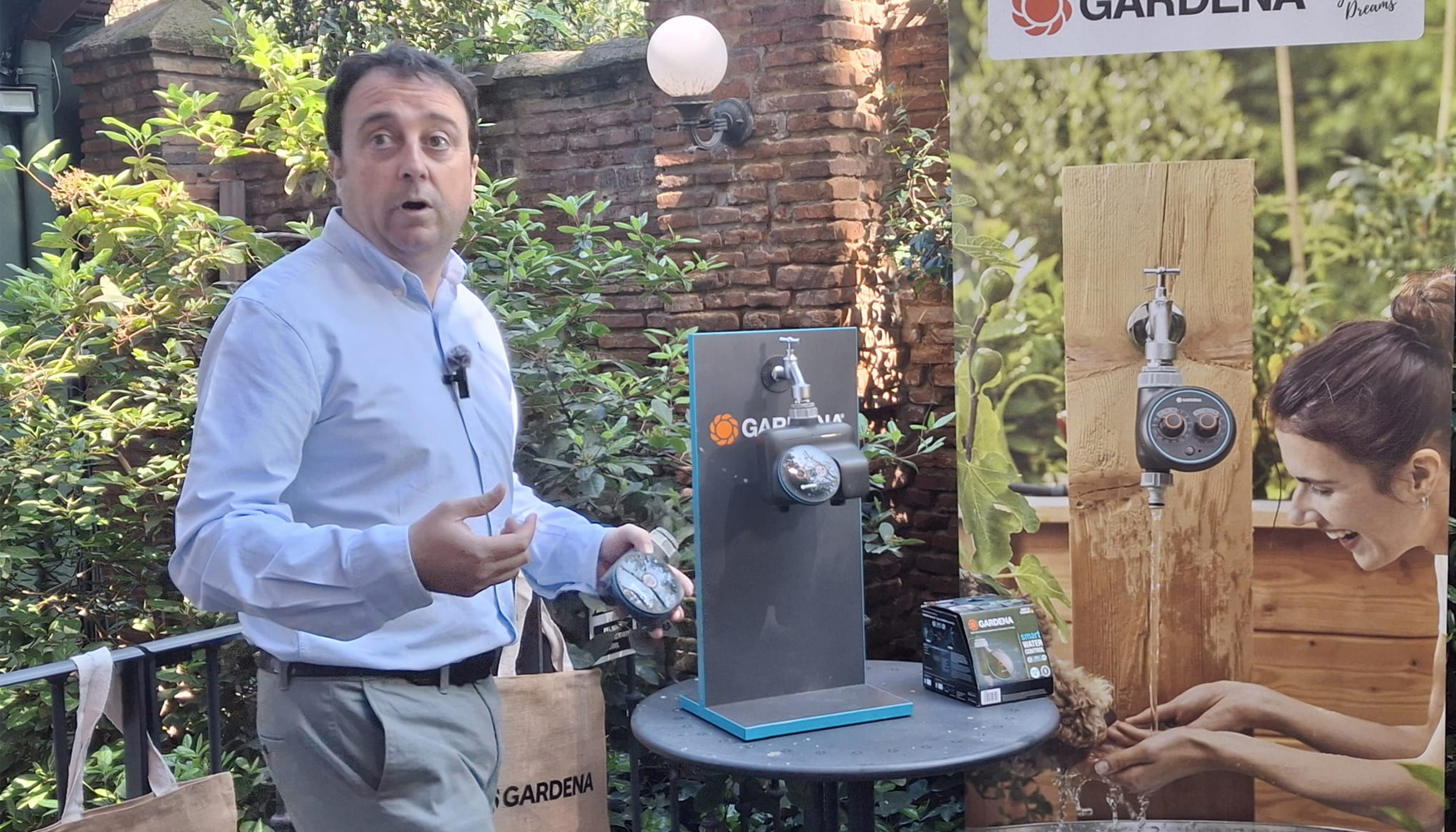 Jos� Luis Velasco present� el nuevo programador de Gardena