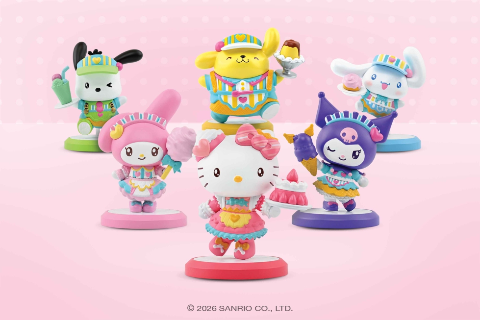 Mini Botanics Memo Stand Seies Hello Kitty & Friends