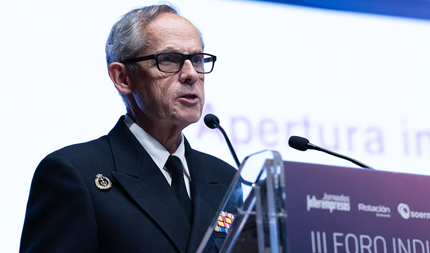 Almirante Gonzalo Sanz Alisedo, segundo Jefe de Estado Mayor de la Armada