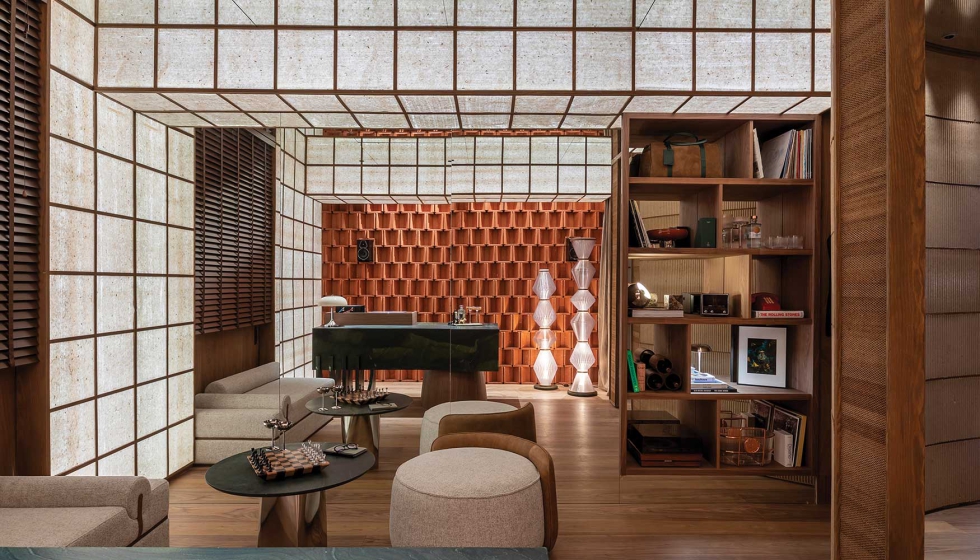 Aitex da lugar a un ambiente inmersivo que integra arte, sostenibilidad y tecnolog�a