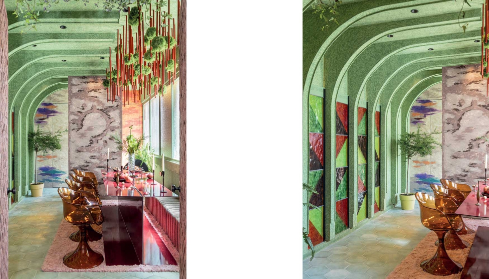 [piededoto] (etiqueta desconocida) Dos im�genes que muestran con detalle los arcos y el sutil uso de la iluminaci�n en esta divertida...