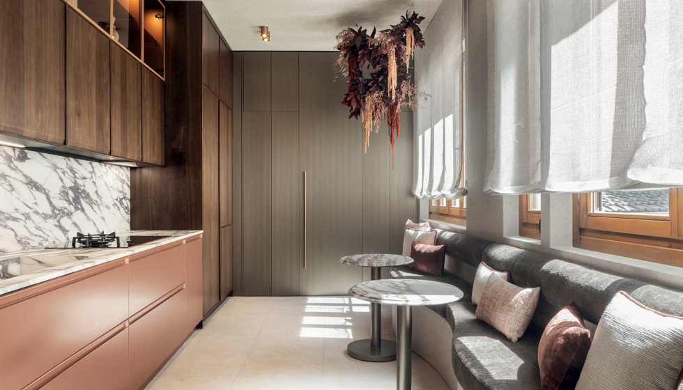 Mar Gausachs proyecta una cocina elegante y funcional apta para todos los p�blicos con soluciones de Bauhaus. Foto: Jordi Canosa...