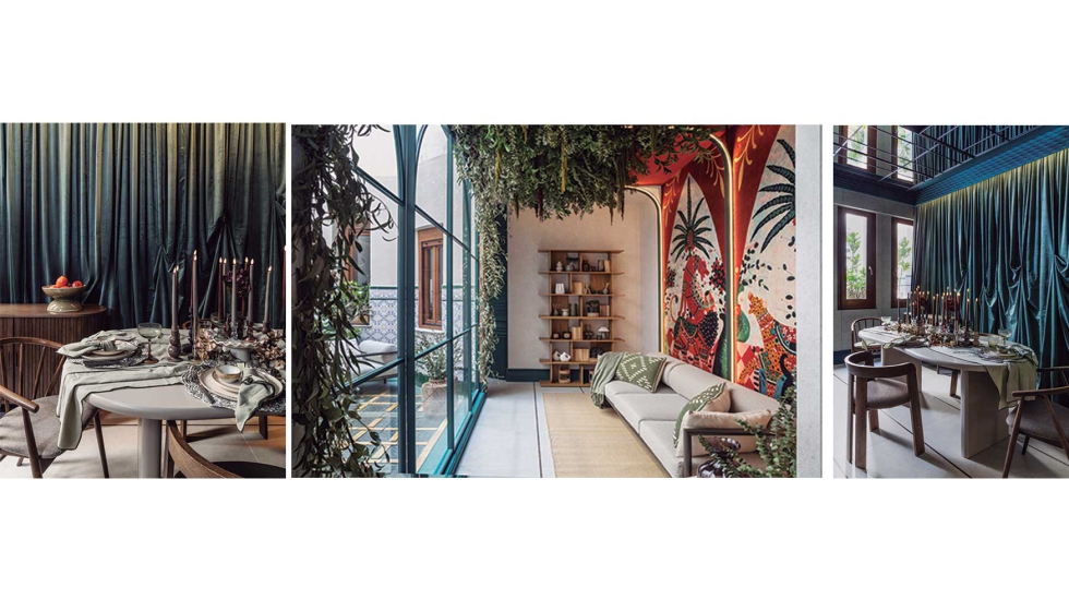 'Ofelia, la del Patio', transforma para el antiguo convento en un jard�n interior donde el tiempo parece suspendido...