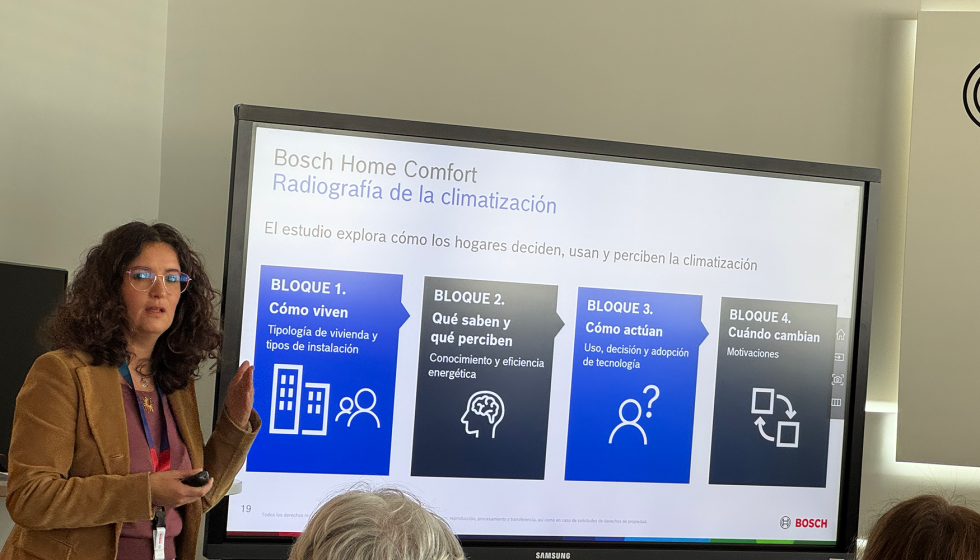 El estudio fue presentado por Alicia Escudero