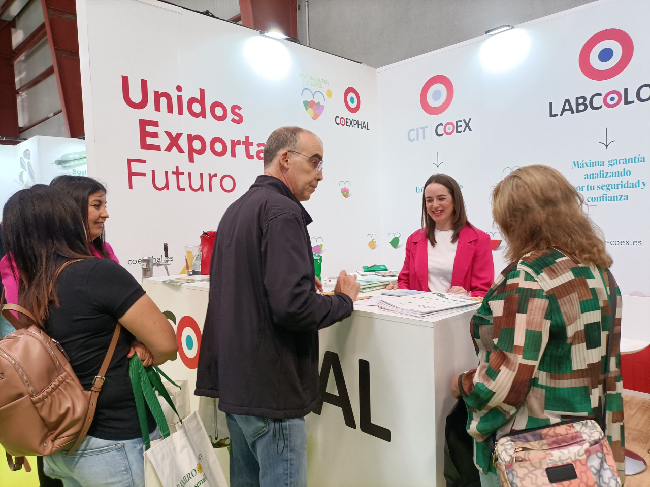 Imagen del stand de Coexphal en la anterior edici�n de Expolevante, en 2024