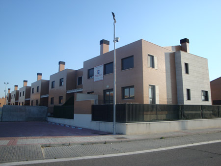 Viviendas en Laguna de Duero (Valladolid) donde se ha realizado el estudio