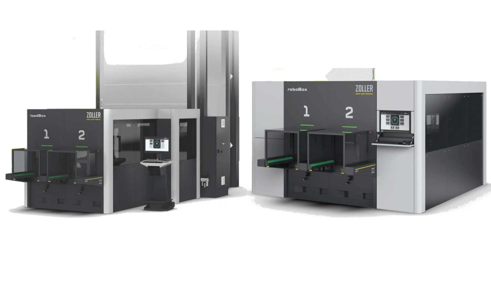 loadBox (izq.) se encarga de la preparaci�n autom�tica de pedidos de herramientas mientras que roboBox (dcha...