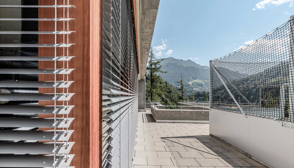 Las persianas de lamas Aluflex, de Griesser...