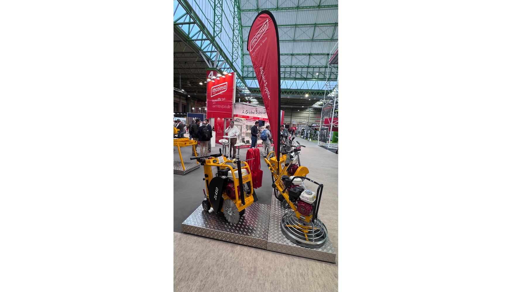 Imcoinsa present� una amplia representaci�n de su gama en la feria