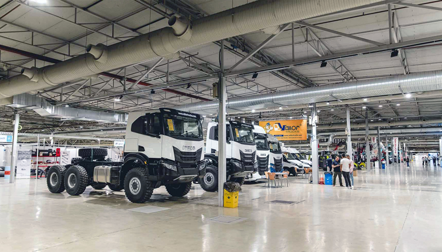 Imagen de una edici�n anterior de Expovans & Trucks celebrada en IFA � Fira Alacant