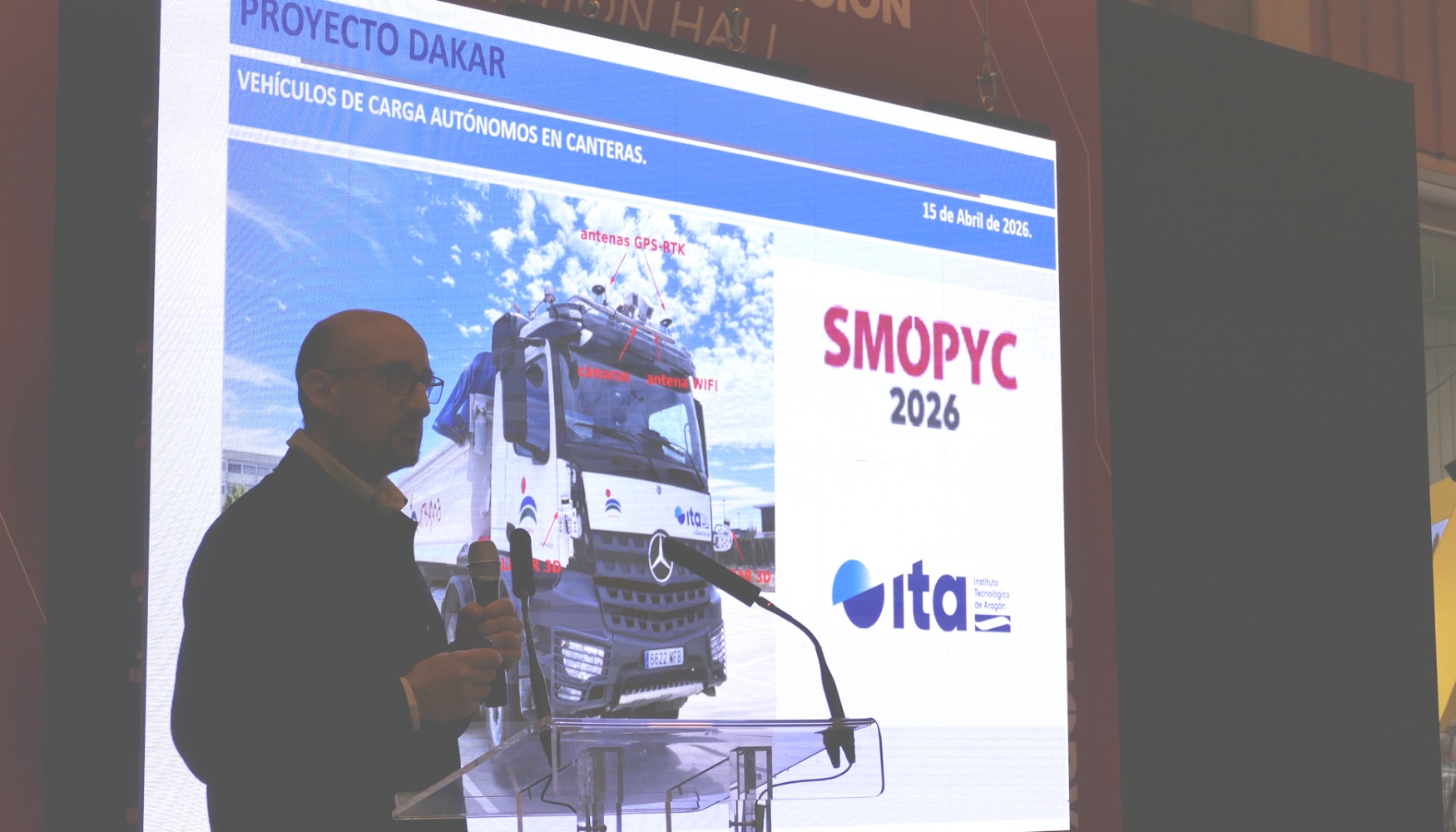 Presentaci�n del Proyecto Dakar por parte de Jes�s Ballest�n