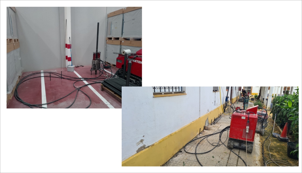 Detalle de lOs trabajos de GeoNovatek con el sistema Lift Pile