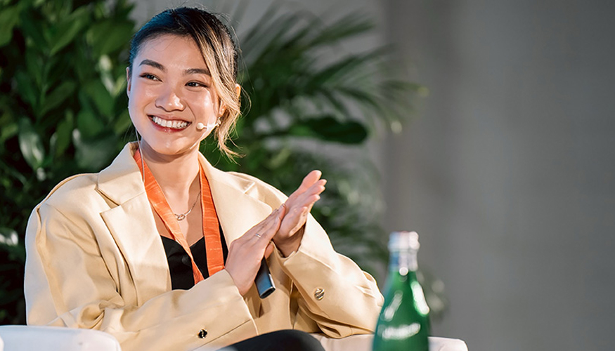 Sandy Lin, directora del cl�ster Asia, Plastic is Fantastic Association (PiFA)...