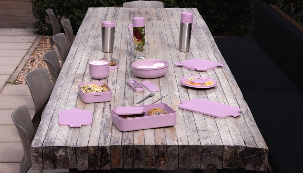 Colecci�n Make & Take de Brabantia en el nuevo color Lilac Pink
