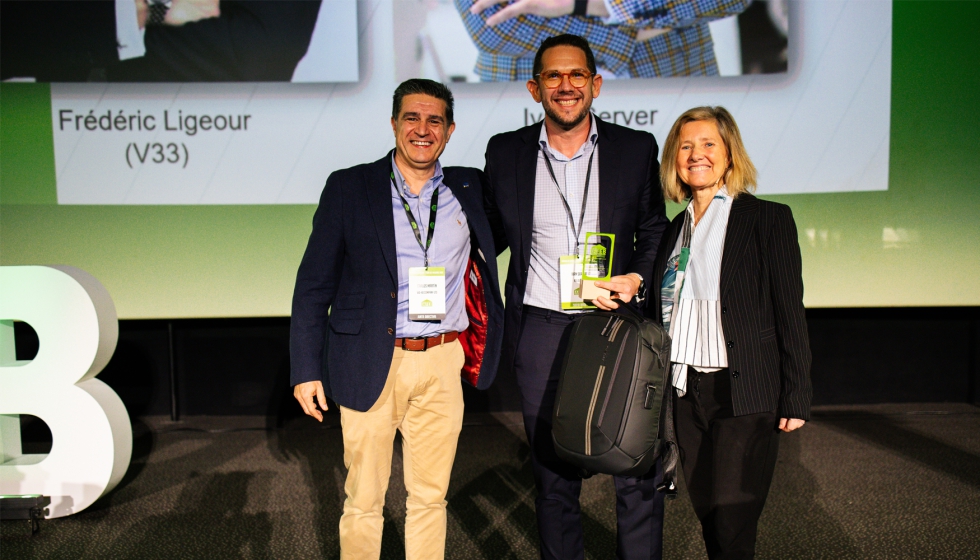 Ivan Server, de Rolser, uno de los galardonados en la primera edici�n de los Premios AFEB Compromiso