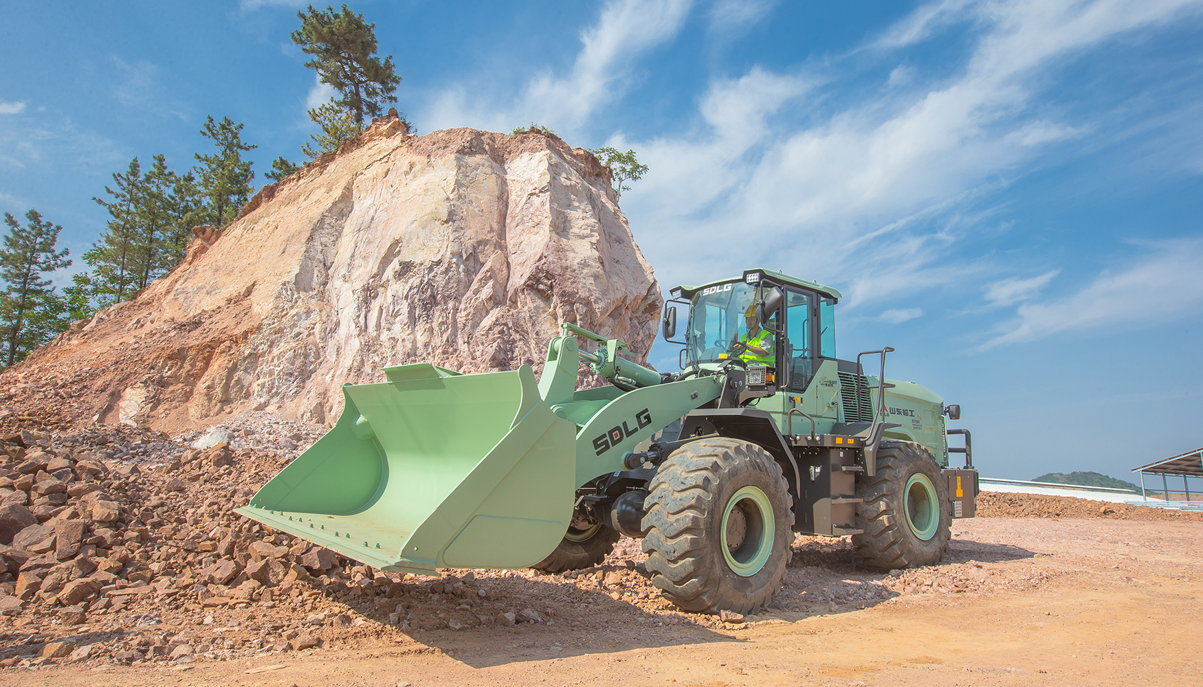 Cargadora el�ctrica L956HEV