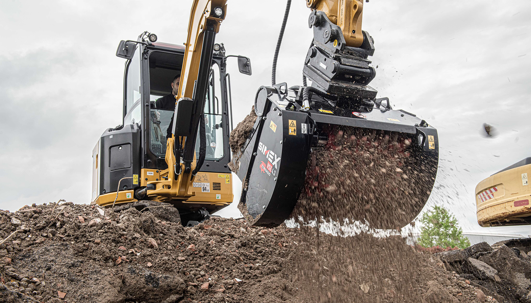 Cucharas cribadora VSE Tornado