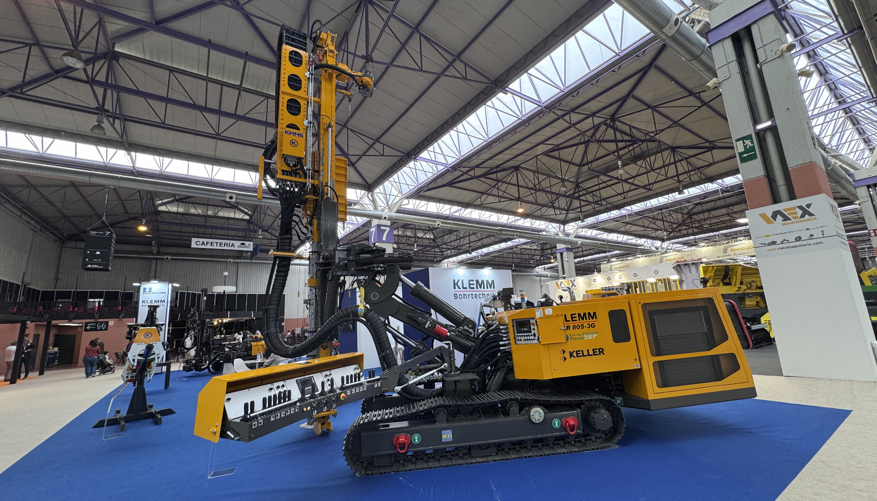 Klemm KR 805-3G, el gran protagonista del stand de Grupo KMMB en Smopyc 2026