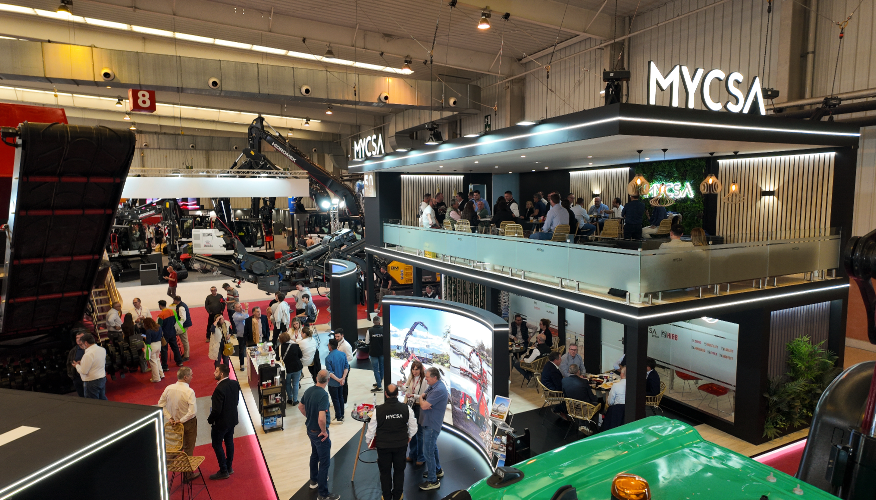 El stand de Mycsa goz� de una notable asistencia de profesionales durante la celebraci�n de Smopyc 2026