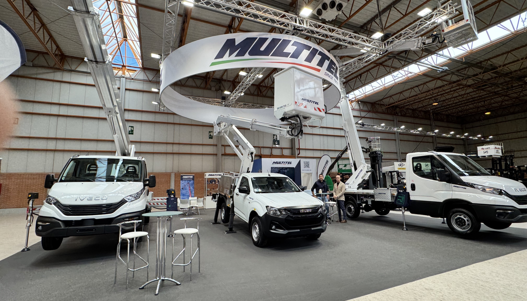 Vista general del stand de Multitel en Smopyc 2026