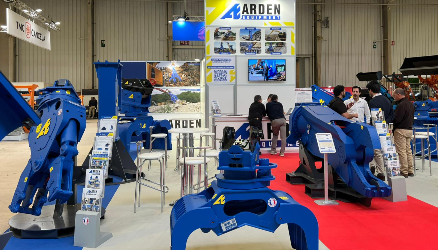 Arden Equipment mostr� una amplia representaci�n de su gama en la feria