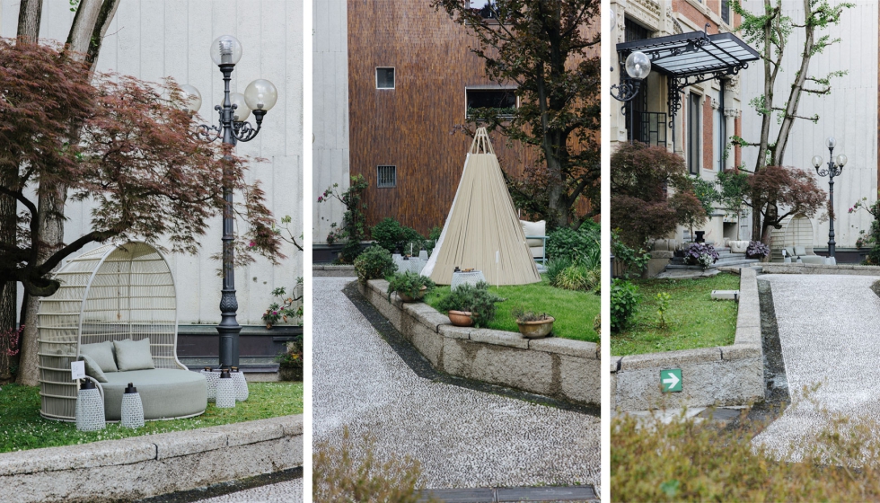 El montaje combina cromatismos vibrantes y texturas estratificadas, generando una atm�sfera de car�cter �ntimo pero con una fuerte personalidad...