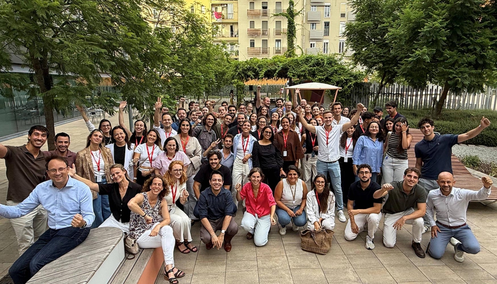 Equipo del nuevo Supply Chain Planning Hub europeo de Henkel en Barcelona