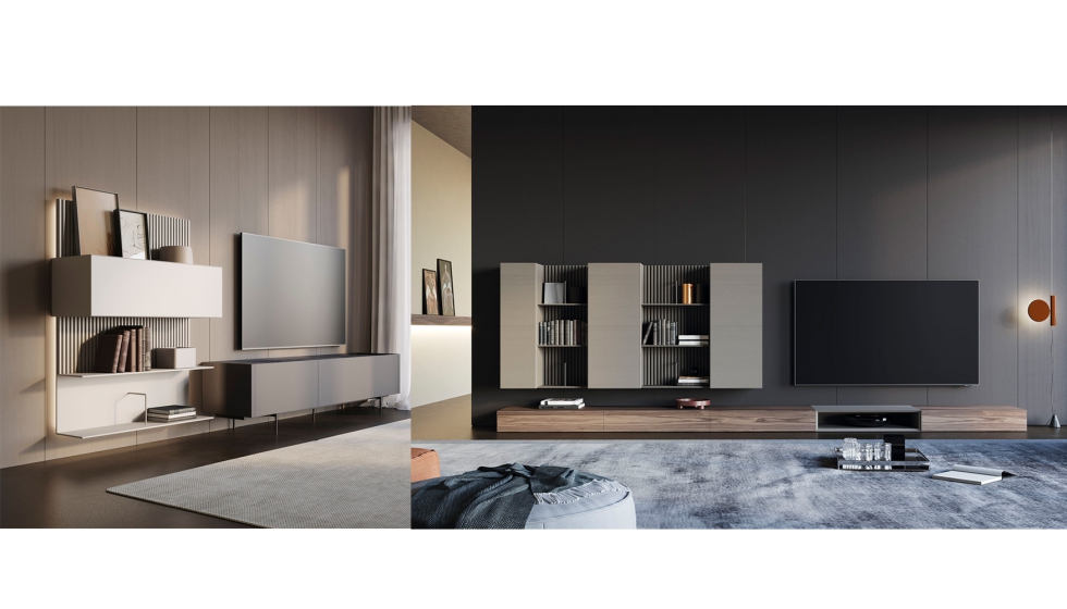 Art se puede desarrollar tanto en sentido vertical como horizontal, que tambi�n se pueden combinar con la colecci�n Mitra...