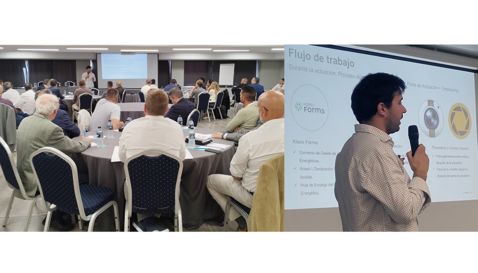 La sesi�n a cargo de Francisco Mu�oz, CEO de SUMACAE, expuso el proceso completo de los CAE, incluyendo la recogida de datos, la trazabilidad...