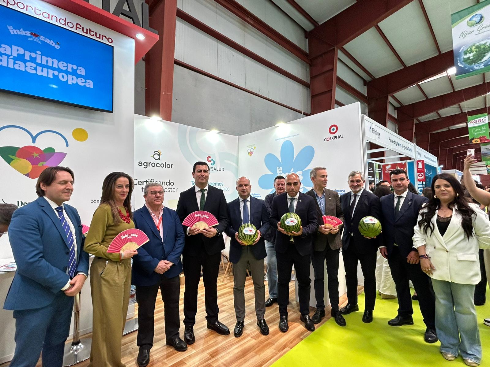 Presentaci�n de la campa�a �La Primera Sand�a Europea. La que m�s sabe��, promovida por Coexphal