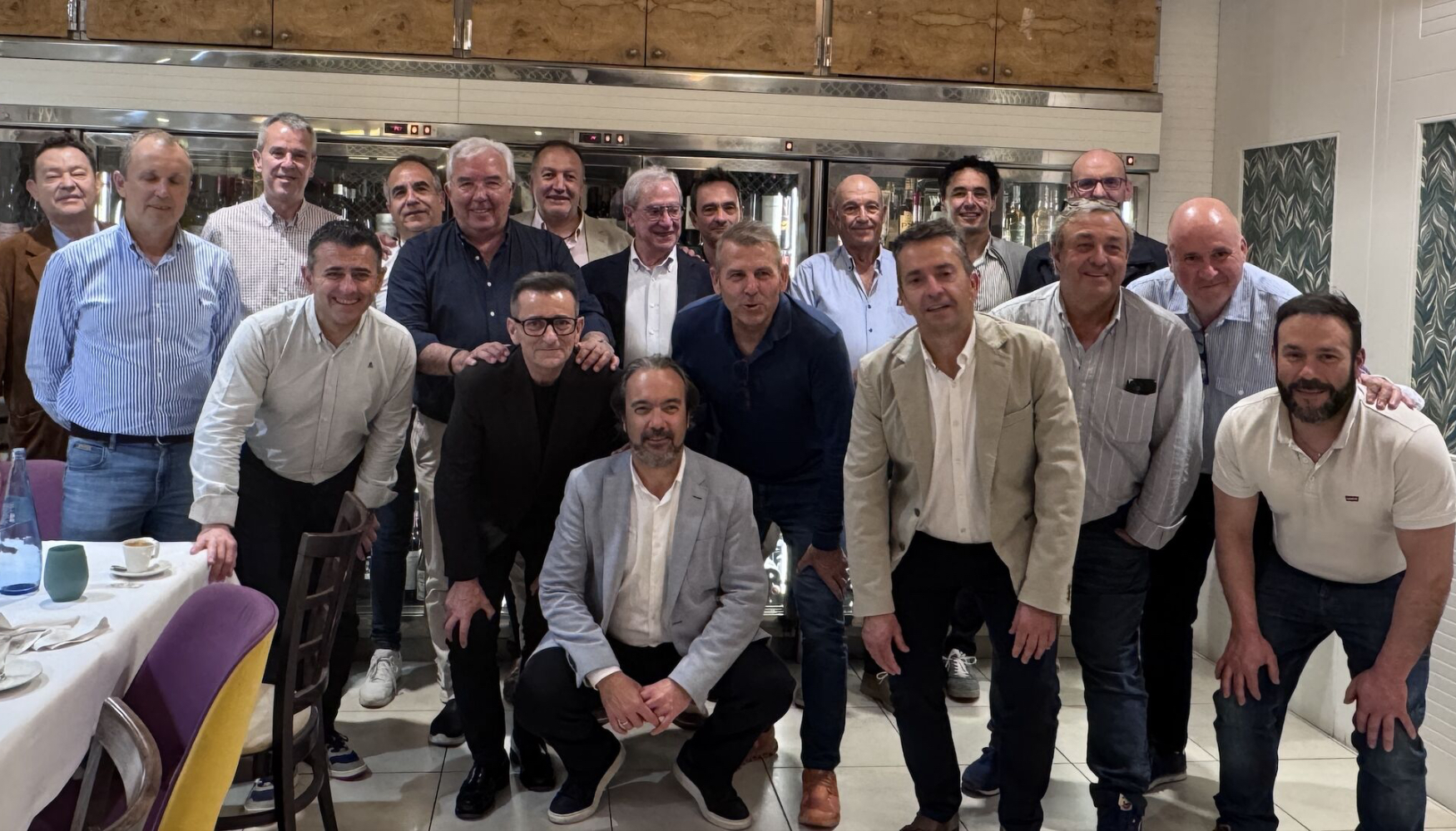 Cena de asociados de Fenaex, celebrada la noche del jueves 16 de abril en el Restaurante Jena Montecanal