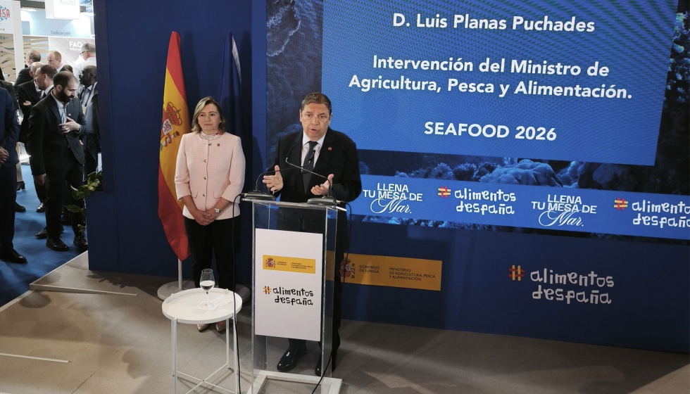 Luis Planas subray� el papel estrat�gico de la pesca y la acuicultura para la econom�a y la cohesi�n social de Espa�a durante la 32� edici�n de...