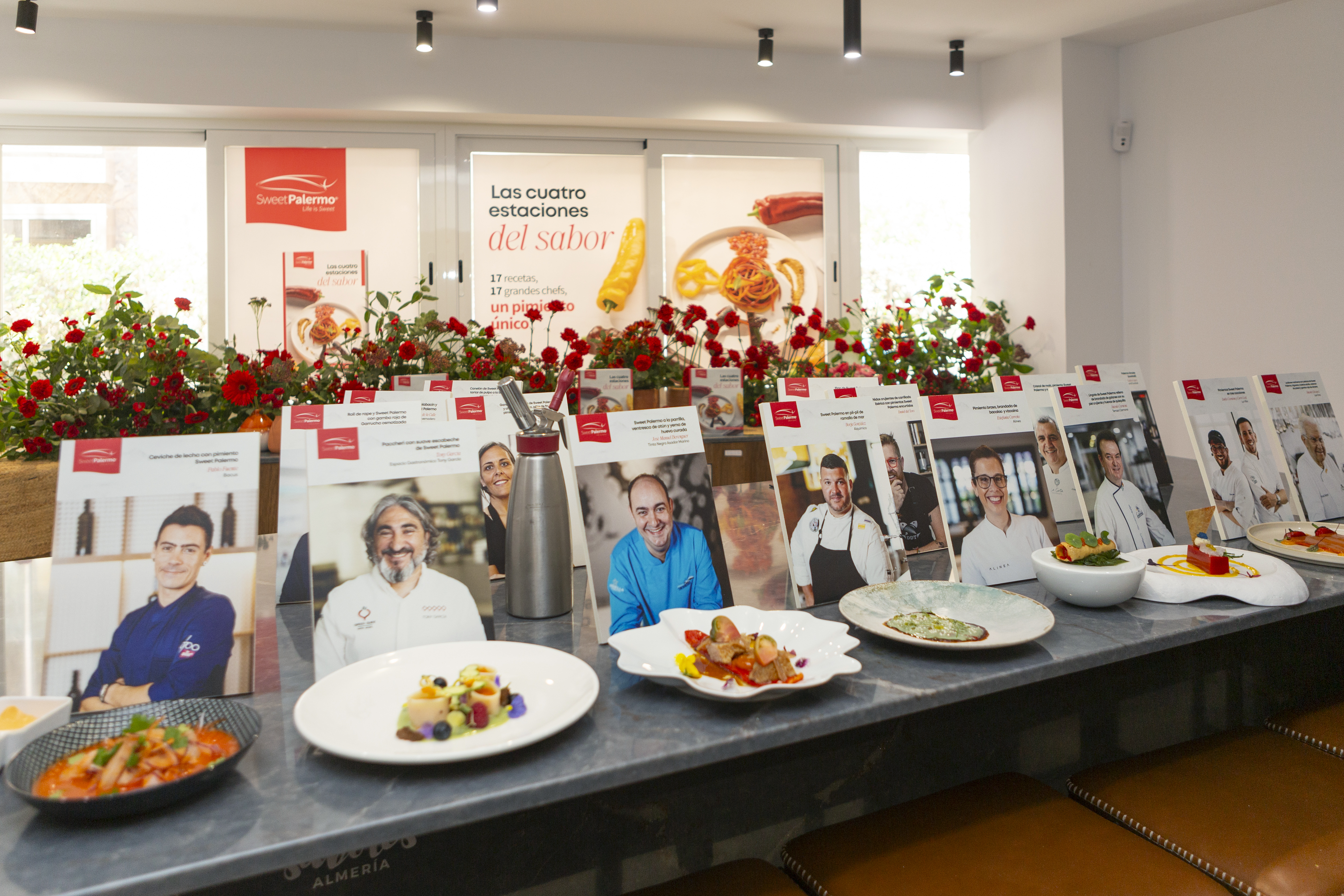 Durante la presentaci�n del libro 'Sweet Palermo: Las cuatro estaciones del sabor', se mostraron algunas de sus recetas al p�blico asistente...