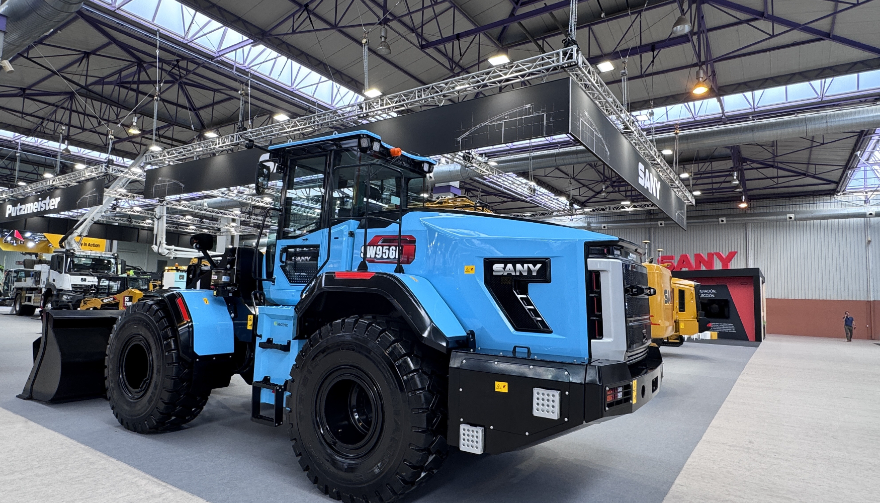 Pala el�ctrica SANY SW956E