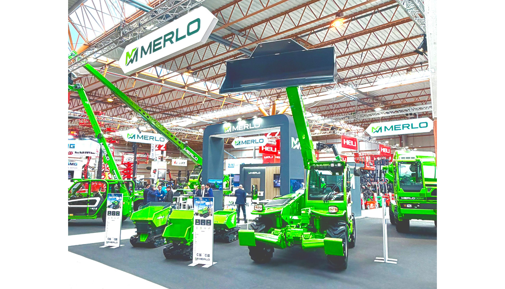 Stand de Merlo Ib�rica en Smopyc 2026