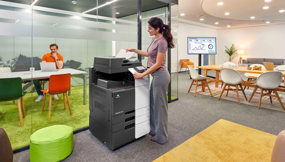 Nuevo sistema multifunci�n A3 en color Bizhub C268i