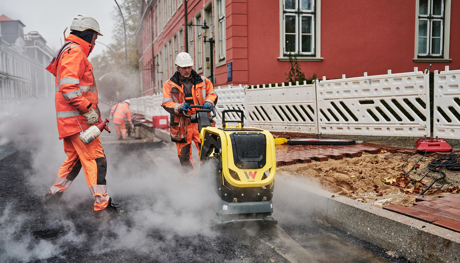 Nueva placa vibrante Wacker Neuson DPU62. Foto: Wacker Neuson SE