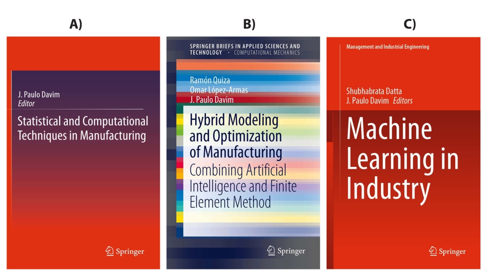 Figura 1 � a) Statistical and Computational Techniques in Manufacturing, Springer; b) Hybrid Modeling and Optimization of Manufacturing...