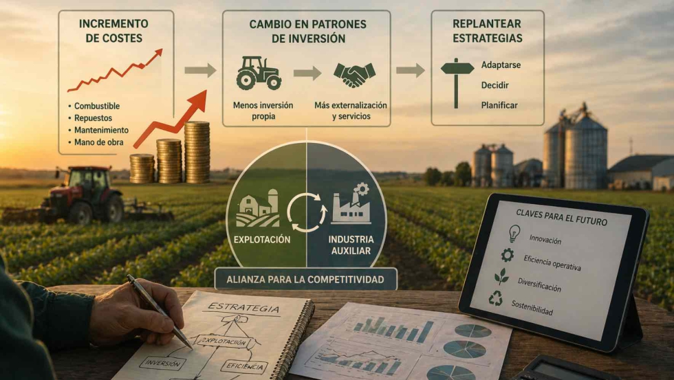 El incremento de los costes y el cambio en los patrones de inversi�n obligan a repensar estrategias tanto a nivel de explotaci�n como en la industria...