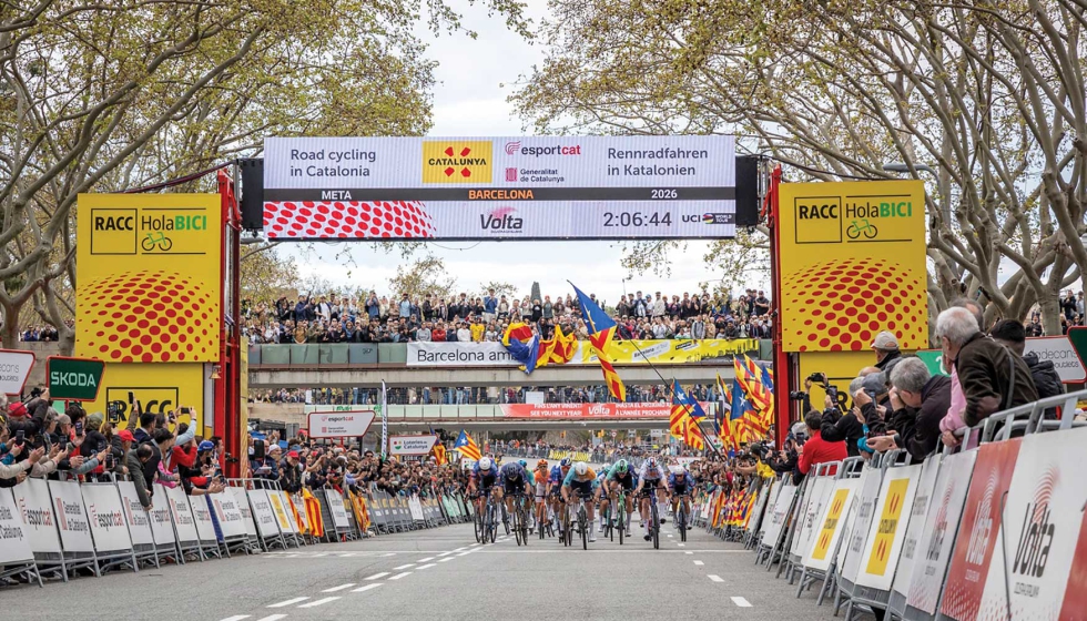 La Volta a Catalunya volvi� a situar a equipos internacionales y nacionales en el foco competitivo