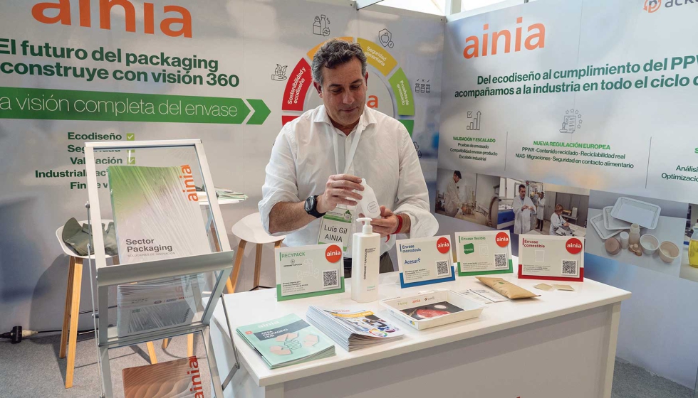 Imagen de la zona de expositores