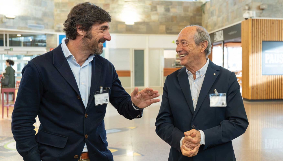 Miguel �ngel Gimeno, CEO de South (izquierda) y Javier Ca��s, fundador de Etiem (derecha)